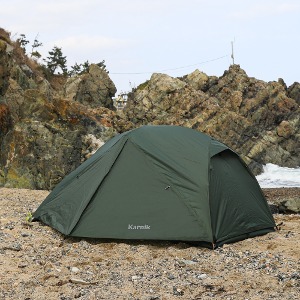 카르닉 오블리크 경량 백패킹 텐트 1-2인용 비박 소형 모토 캠핑 솔캠